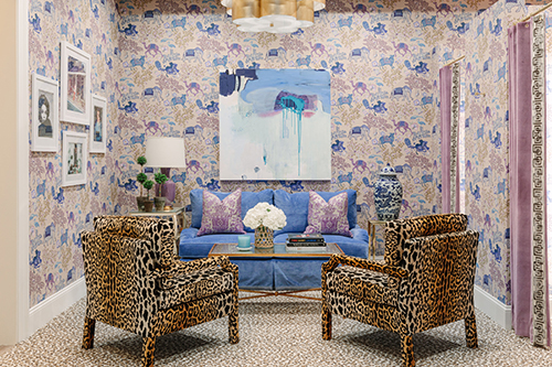 A sitting area at Bunny & Babe