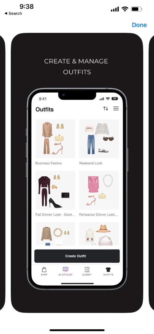 The Vêtir app
