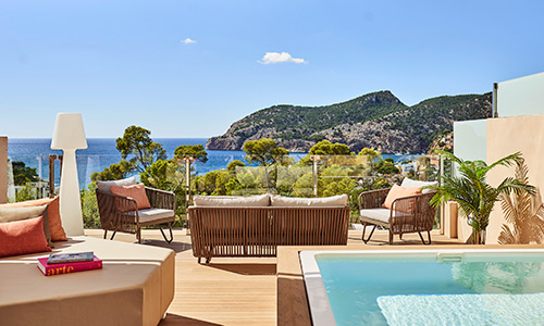 The Penthouse Suite at Zafiro Palace Andratx