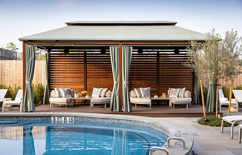 Double Cabana at Trellis Spa